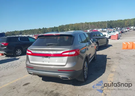 2017 Lincoln Mkx Reserve z USA, uszkodzony, nr VIN 2LMPJ6LR1HBL28823